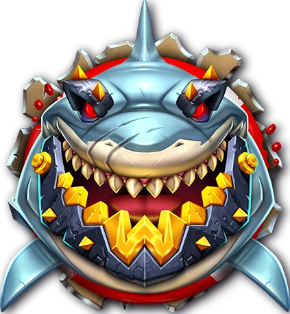 Razor Returns 2 shark emblem visual